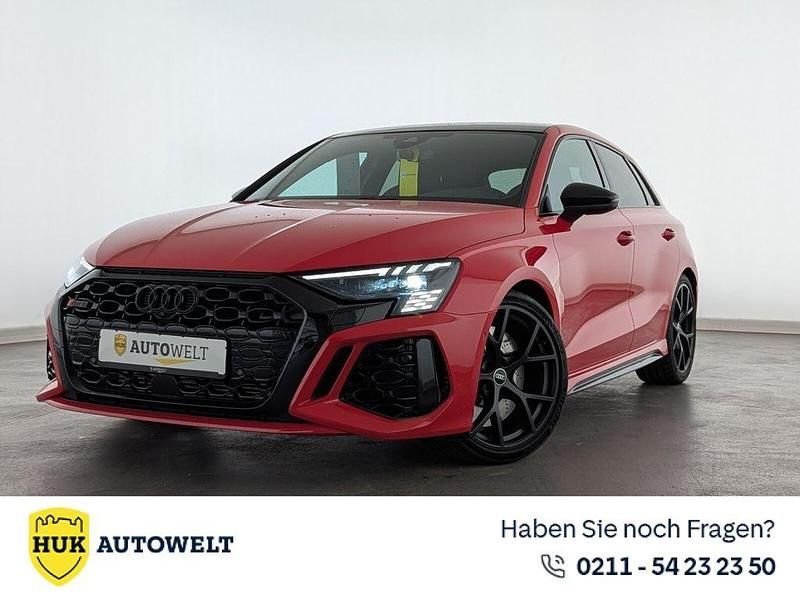 Tangorot Gebraucht 2022 Audi RS3 Sport Kleinwagen | 48.960 € (Guter Preis) - Bild 1/3