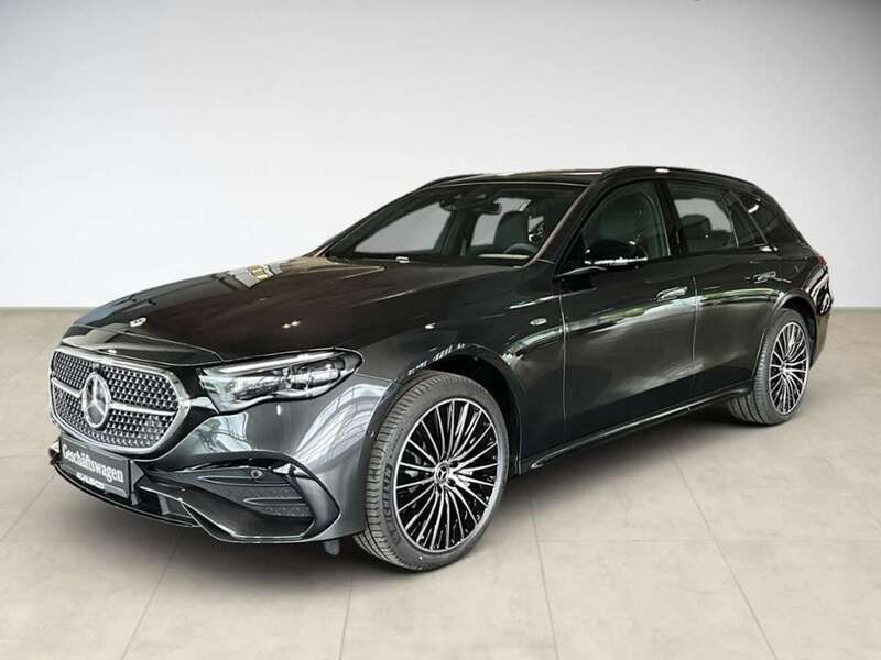 Metalliclack graphitgrau Gebraucht 2025 Mercedes E300 AMG line Kombi | 78.770 € - Bild 1/4