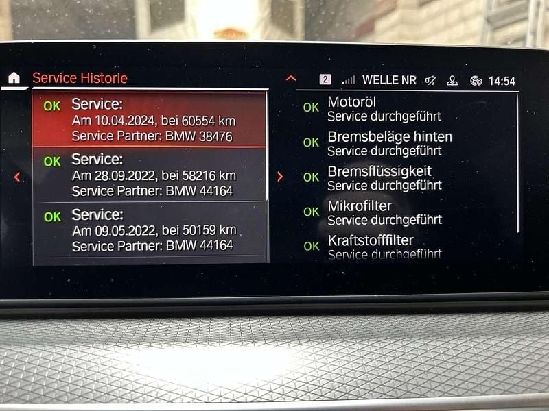 Używany BMW M550 Shadowline 400 KM (294 kW) 2019 Niebieski Sedan/Limuzyna