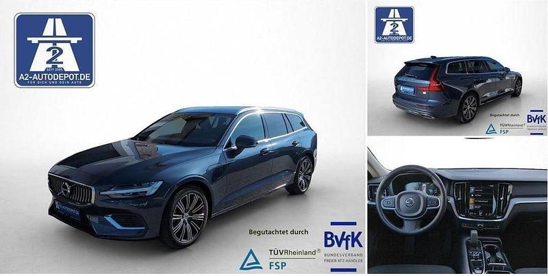 Blau Gebraucht 2021 Volvo V60 Inscription Kombi | 28.550 € (Guter Preis) - Bild 1/4