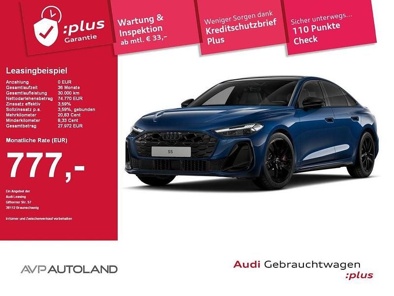 Ascariblau Gebraucht 2025 Audi S5 Ambiente Limousine | 74.770 € (Fairer Preis) - Bild 1/4