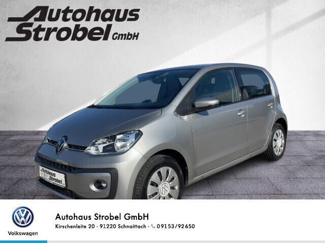 Gebraucht VW up! move up! 65 PS (47 kW) 2021 Tungsten silver metallic Kleinwagen