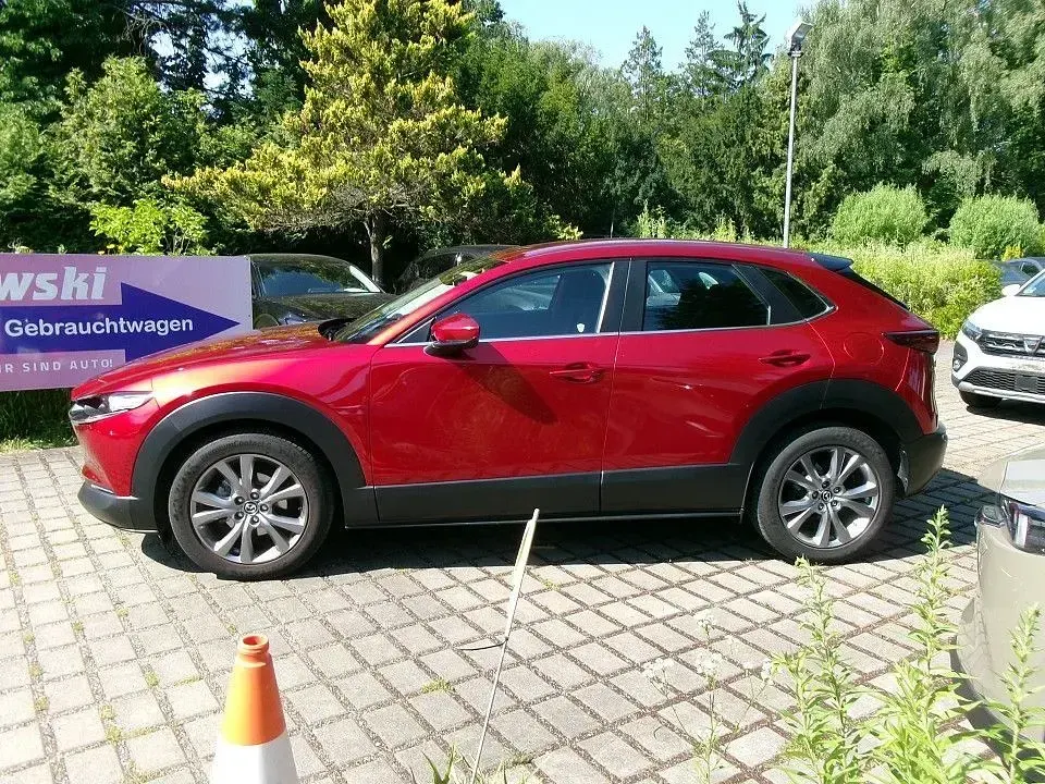 Gebraucht Mazda CX-30 Selection 122 PS (89 kW) 2022 Soul red crystal SUV