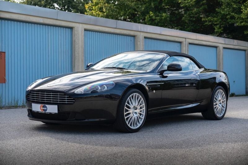 Gebraucht Aston Martin DB9 476 PS (350 kW) 2011 Schwarz Cabrio