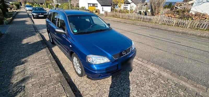 Gebraucht Opel Astra 125 PS (91 kW) 2002 Blau Kombi