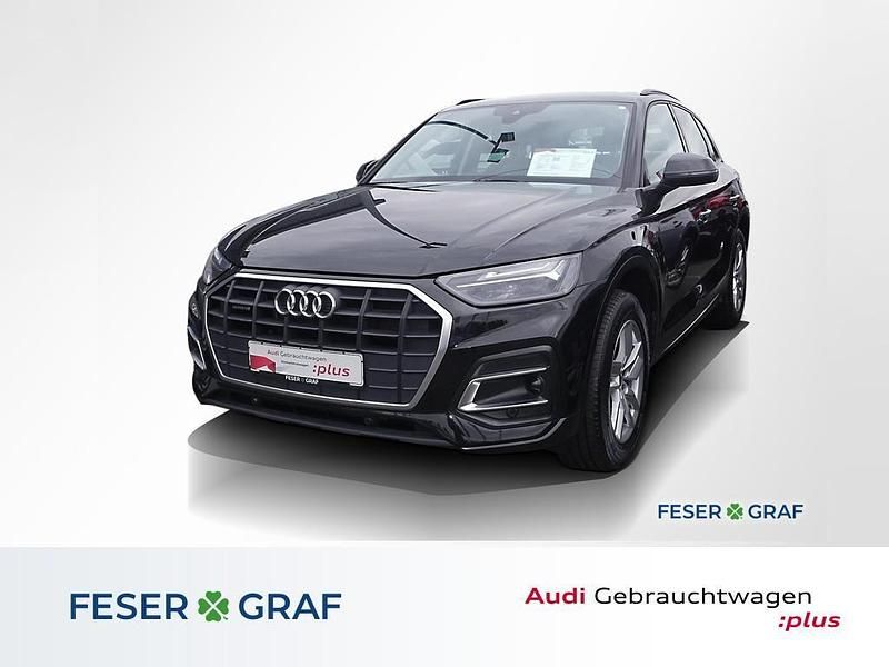 Mythosschwarz metallic Gebraucht 2023 Audi Q5 Ambiente SUV | 35.980 € (Superpreis) - Bild 1/4