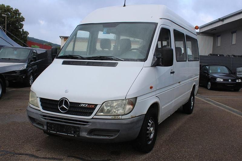 Weiß Gebraucht 2003 Mercedes Sprinter Van | 2.989 € (Superpreis) - Bild 1/4