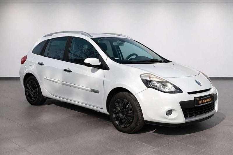 Gebraucht Renault Clio GrandTour Dynamique 101 PS (74 kW) 2009 Weiß Kombi