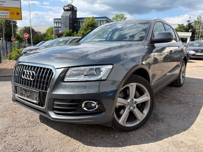 Grau Gebraucht 2014 Audi Q5 S-Line SUV | 13.999 € (Superpreis) - Bild 1/4