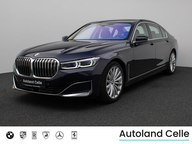 Blau Gebraucht 2019 BMW 750L Limousine | 50.999 € (Guter Preis) - Bild 1/4
