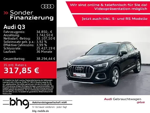 Gebraucht Audi Q3 Advanced 150 PS (110 kW) 2025 SUV