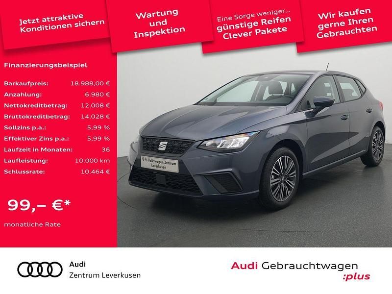 Midnight schwarz metallic Neu 2025 Seat Ibiza Style Limousine | 18.988 € (Superpreis) - Bild 1/4