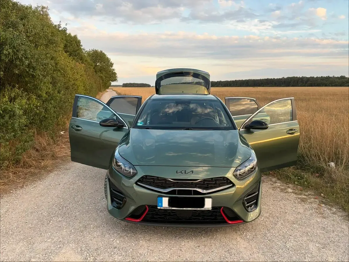 Gebraucht Kia Ceed GT GT 204 PS (150 kW) 2024 Grün Coupé
