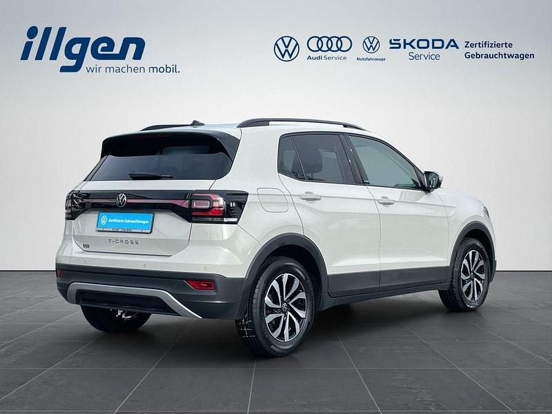 Gebraucht VW T-Cross Active 95 PS (69 kW) 2022 Grau SUV