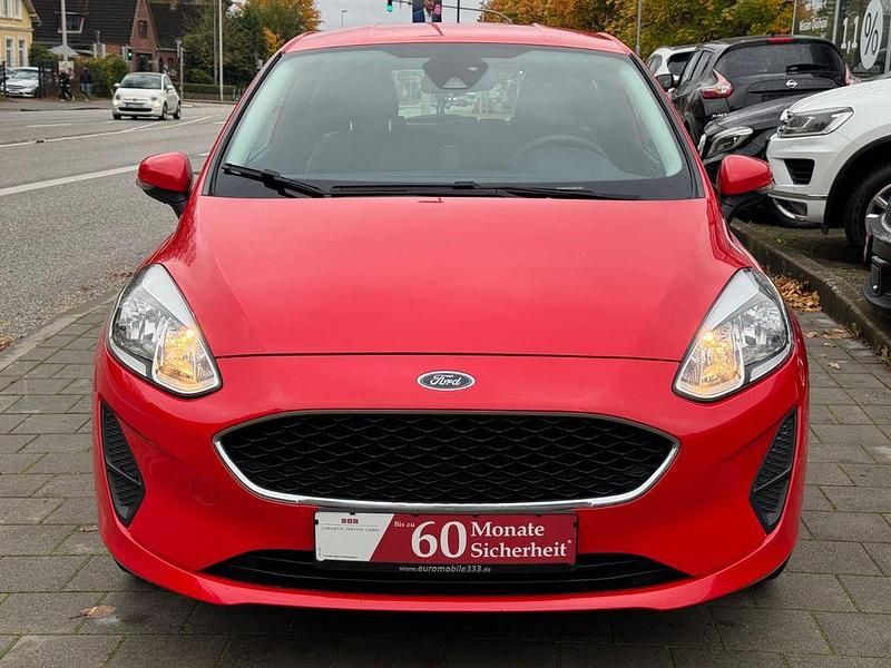 Gebraucht Ford Fiesta Trend 71 PS (52 kW) 2017 Rot Kleinwagen