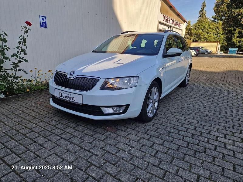 Bila laser/laser white Gebraucht 2016 Skoda Octavia Joy Kombi | 10.999 € (Fairer Preis) - Bild 1/4