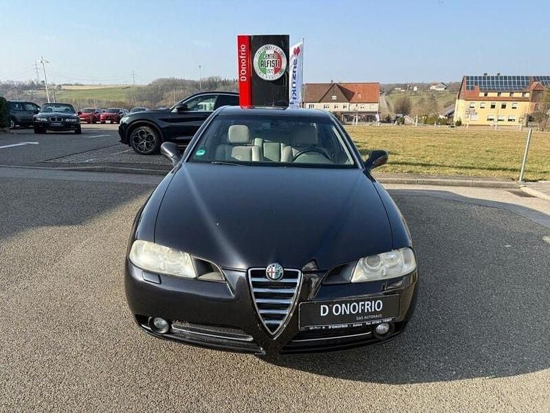 Gebraucht Alfa Romeo 166 Progression 220 PS (161 kW) 2003 Schwarz metallic (metallic) Limousine