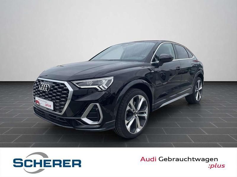 Mythosschwarz metallic Gebraucht 2024 Audi Q3 S-Line SUV | 46.840 € (Etwas zu teuer) - Bild 1/4
