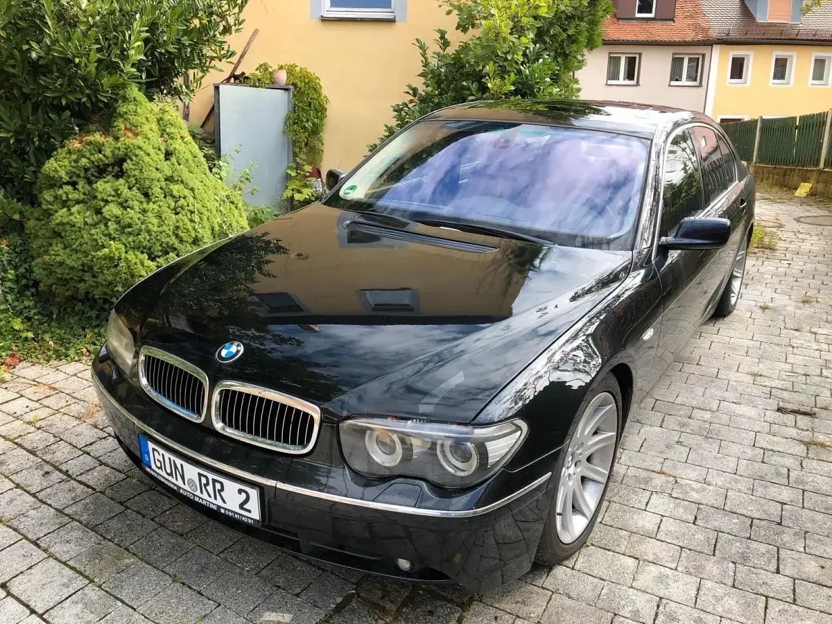 Gebraucht BMW 760 444 PS (326 kW) 2003 Schwarz Limousine