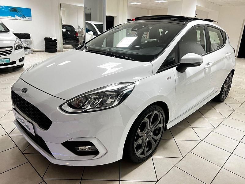 Gebraucht Ford Fiesta ST-Line 101 PS (74 kW) 2018 Weiß Kleinwagen
