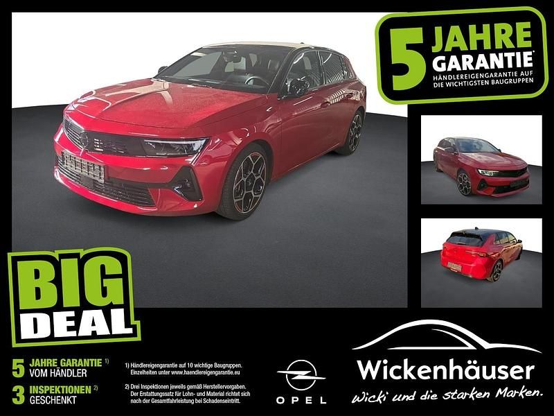 Chili rot/kardio rot Gebraucht 2022 Opel Astra GS Line Limousine | 19.990 € (Fairer Preis) - Bild 1/4
