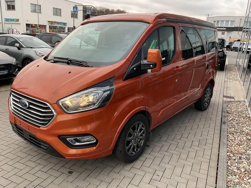 Gebraucht Ford Transit Custom Nugget 150 PS (110 kW) 2023 Lackierung metallic "hokkaidoorange" orange Van