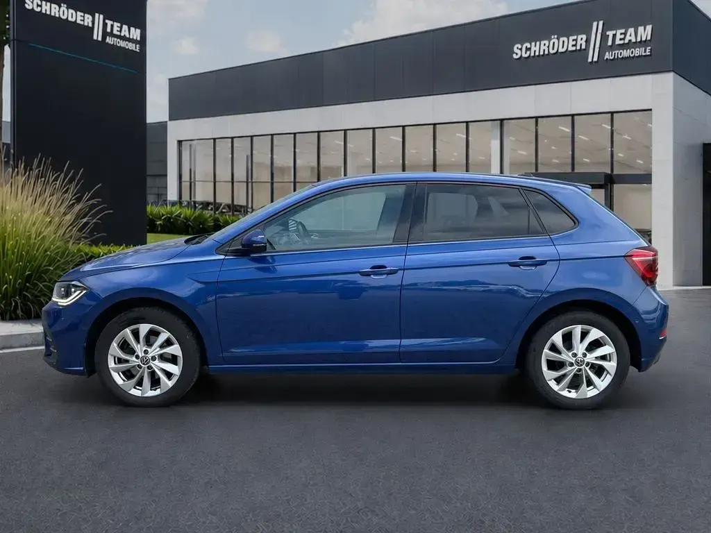 Gebraucht VW Polo Style 110 PS (80 kW) 2022 Blau Kleinwagen
