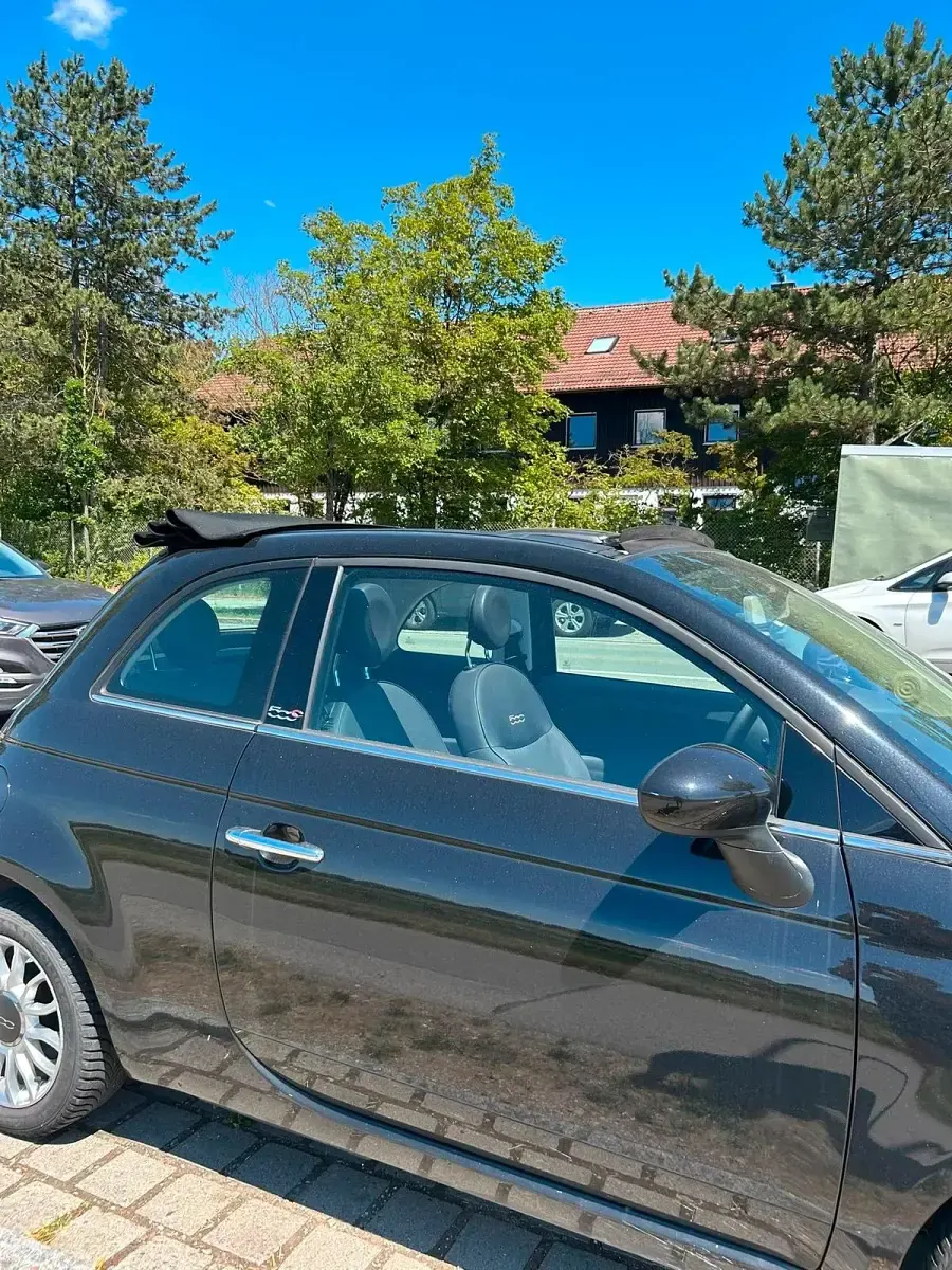 Gebraucht Fiat 500 85 PS (62 kW) 2013 Schwarz Cabrio