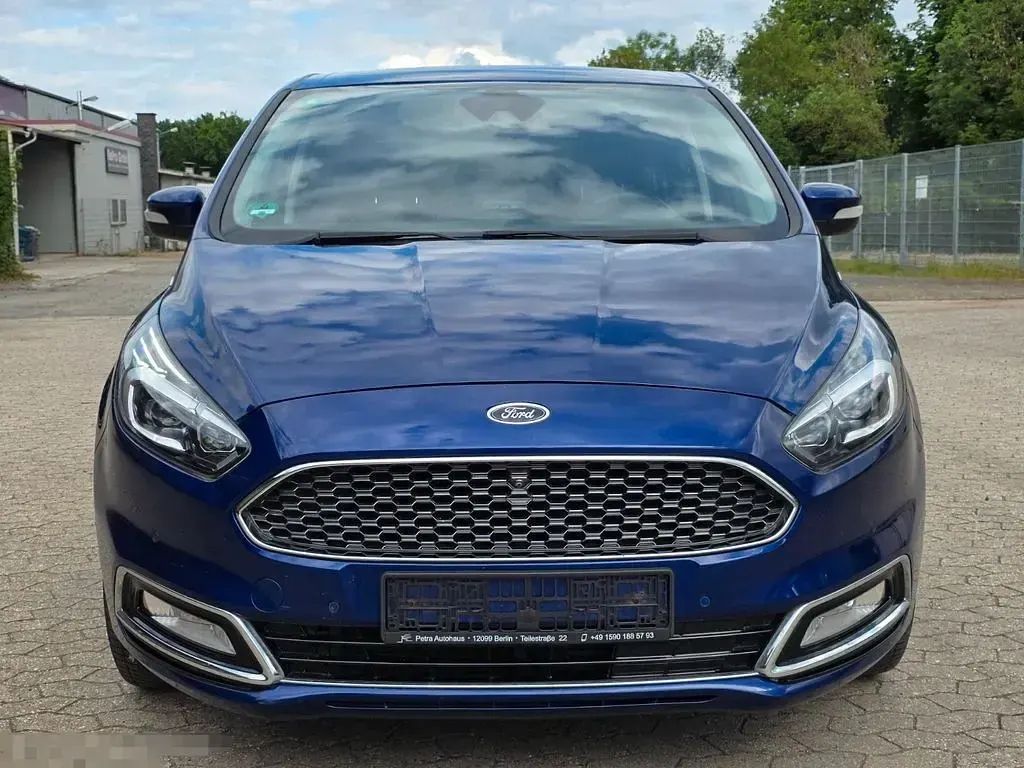 Gebraucht Ford S-MAX Vignale 239 PS (175 kW) 2016 Blau Van / Kleinbus