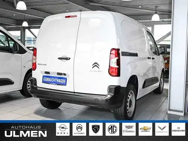 Gebraucht Citroën Berlingo 131 PS (96 kW) 2023 Weiss icy/deckende lackierung Van / Kleinbus