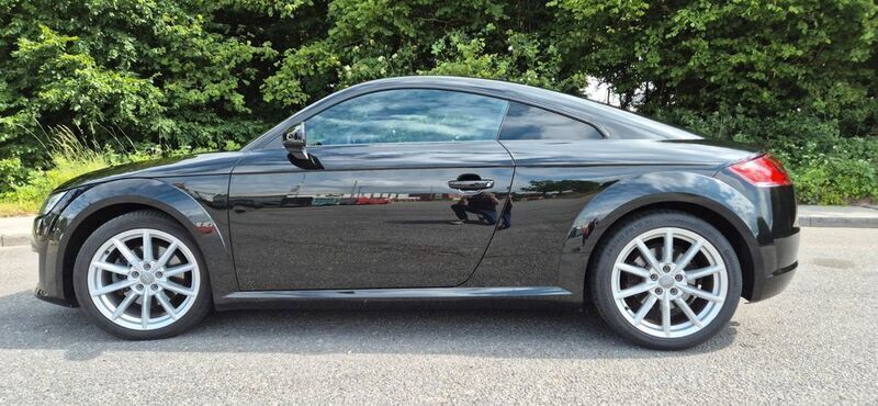 Schwarz Gebraucht 2014 Audi TT S-Line Coupé | 19.000 € (Superpreis) - Bild 1/4