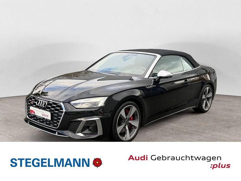 Mythosschwarz metallic Gebraucht 2024 Audi S5 Cabriolet Sport Cabrio | 65.090 € (Teuer) - Bild 1/4