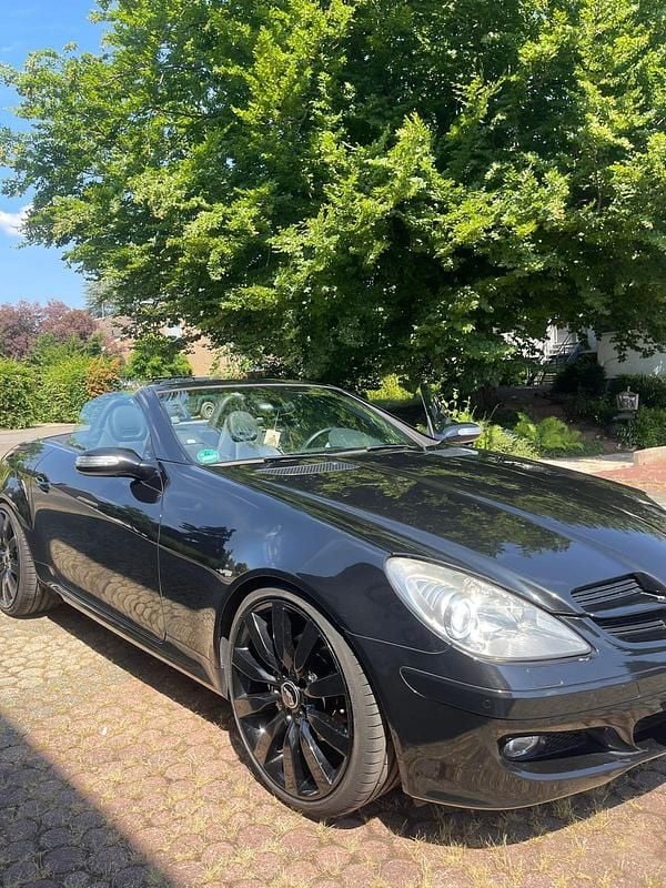 Schwarz Gebraucht 2007 Mercedes 280 Cabrio | 7.100 € - Bild 1/4
