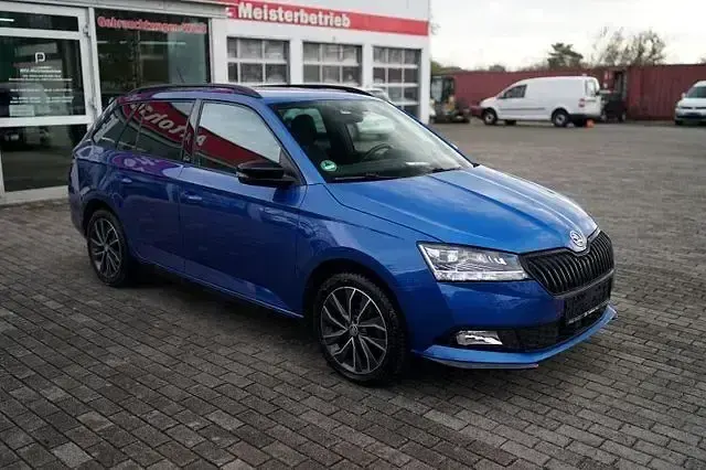 Gebraucht Skoda Fabia Monte Carlo 130 PS (95 kW) 2021 Blau Kombi