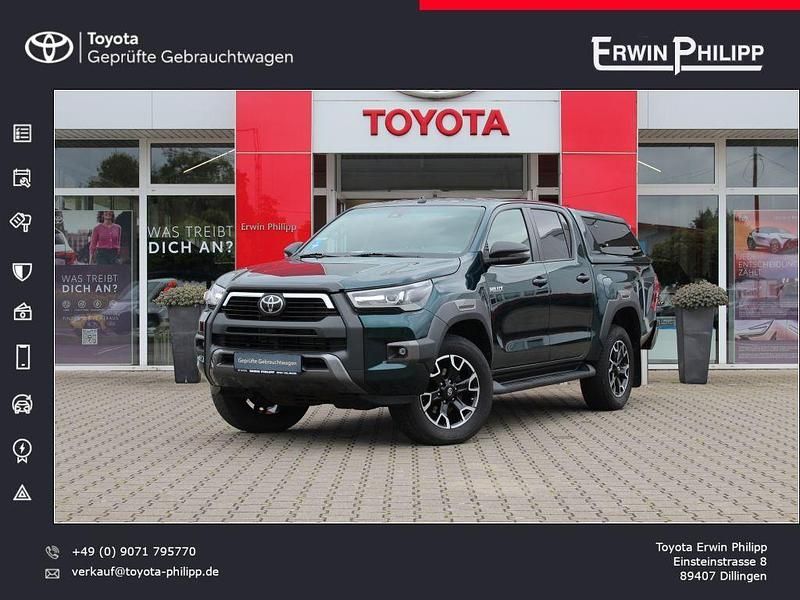 Oxfordgrün metallic Gebraucht 2021 Toyota HiLux Basis Abholung | 44.890 € (Fairer Preis) - Bild 1/4