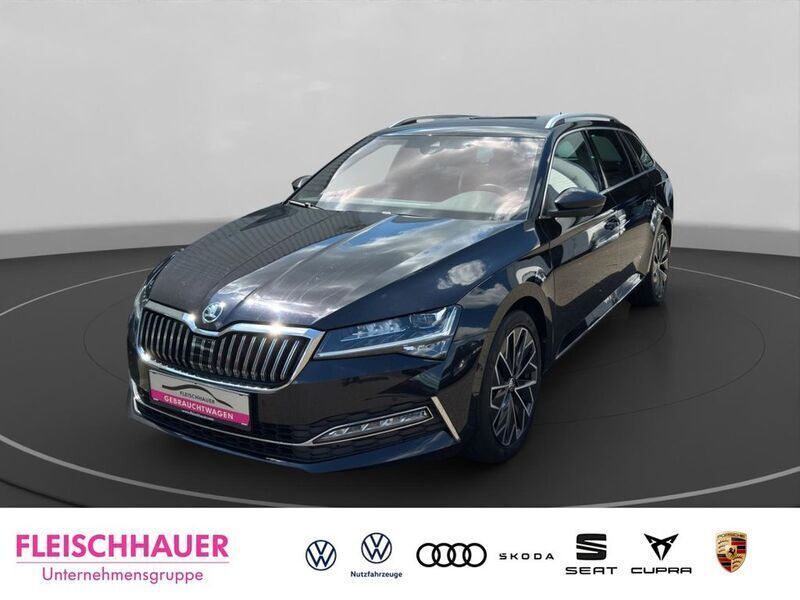 Schwarz Gebraucht 2022 Skoda Superb LAURIN & KLEMENT Kombi | 28.990 € (Guter Preis) - Bild 1/4