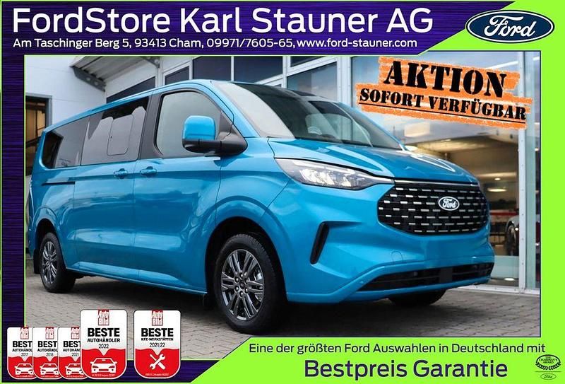 Neu Ford Tourneo Titanium 170 PS (125 kW) 2026 Digital aqua blue metallic Van / Kleinbus