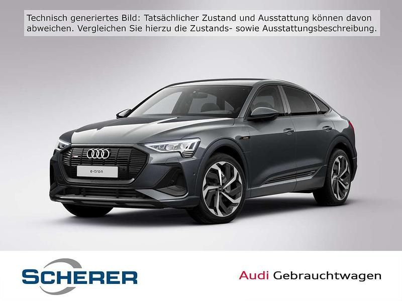 Daytonagrau perleffekt Gebraucht 2022 Audi e-tron S-Line SUV | 40.800 € (Fairer Preis) - Bild 1/4