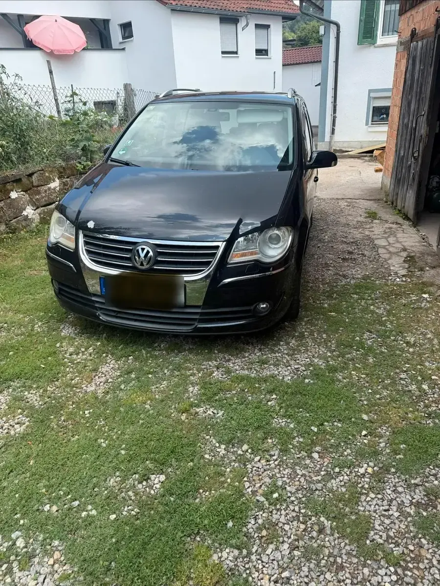 Gebraucht VW Touran 140 PS (102 kW) 2007 Schwarz Van / Kleinbus
