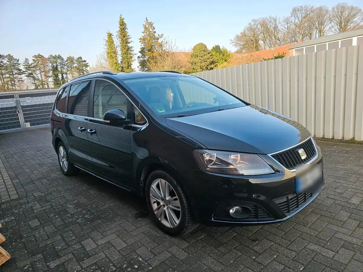 Gebraucht Seat Alhambra 140 PS (102 kW) 2011 Schwarz Van / Kleinbus