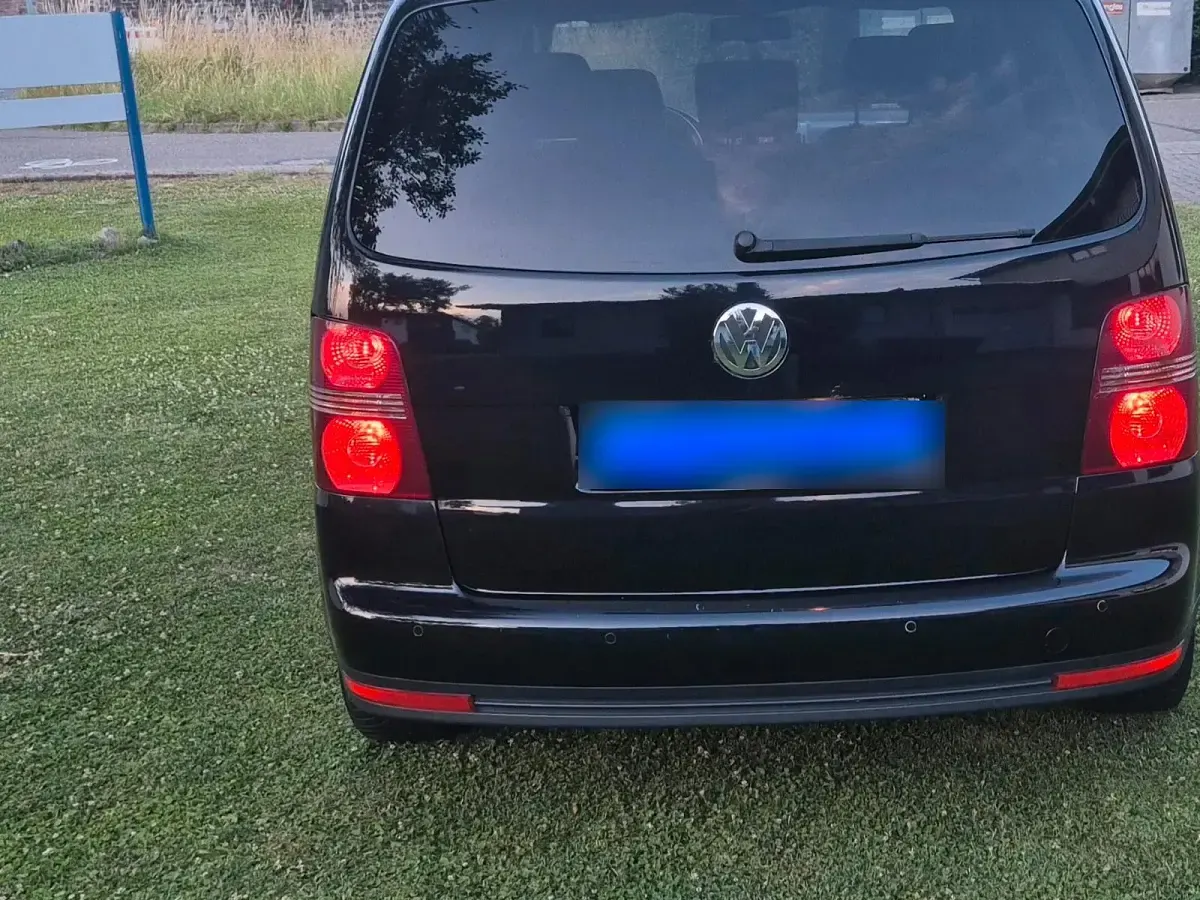 Gebraucht VW Touran 170 PS (125 kW) 2007 Schwarz Van / Kleinbus