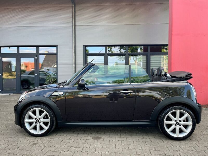 Schwarz Gebraucht 2013 Mini Cooper SD Cabriolet Cabrio | 8.990 € (Guter Preis) - Bild 1/4
