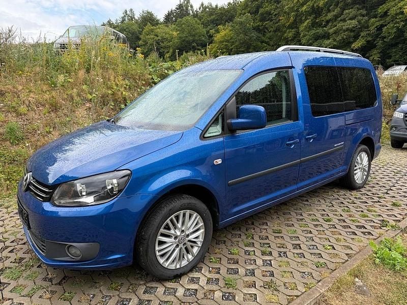 Gebraucht VW Caddy Maxi Comfortline 102 PS (75 kW) 2015 Blau Van / Kleinbus