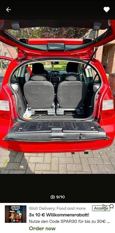 Gebraucht Citroën C2 68 PS (50 kW) 2006 Rot Kleinwagen