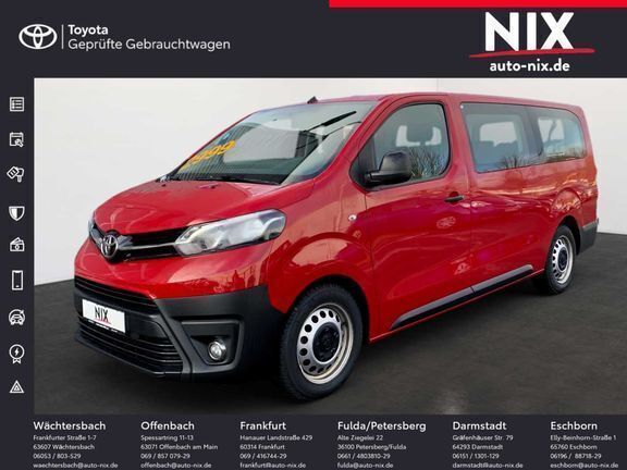 Ziegelrot Gebraucht 2021 Toyota Proace Verso Comfort Kombi | 28.990 € (Superpreis) - Bild 1/4