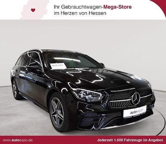 Schwarz Gebraucht 2022 Mercedes E450 AMG line Kombi | 40.990 € (Superpreis) - Bild 1/4