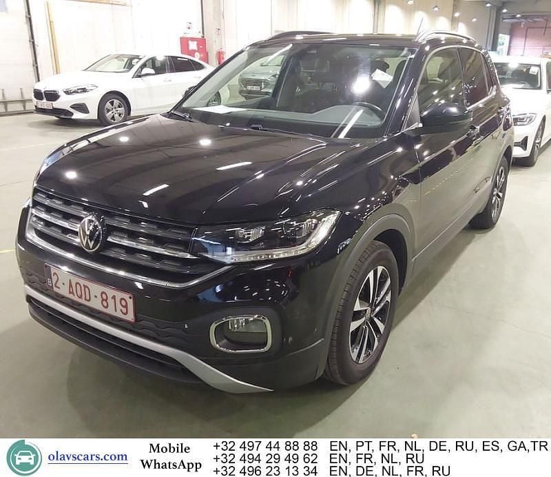 Schwarz Gebraucht 2021 VW T-Cross United SUV | 16.698 € (Fairer Preis) - Bild 1/4