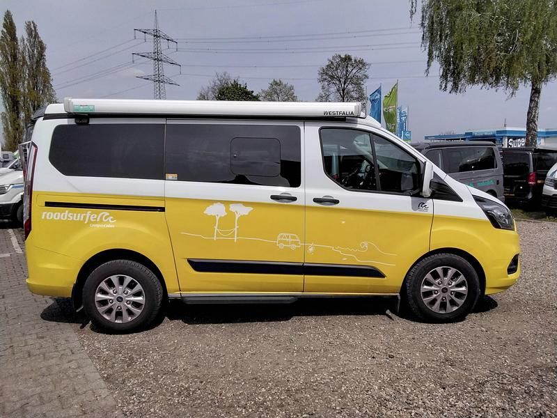 Gebraucht Ford Transit Custom Nugget 185 PS (136 kW) 2022 Weiß Van / Kleinbus