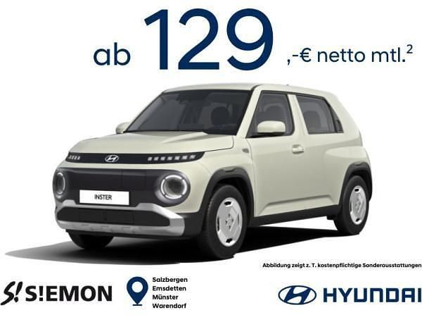Beige (unbleached ivory) Neu 2025 Hyundai Inster Select Kleinwagen | 18.196 € (Superpreis) - Bild 1/4
