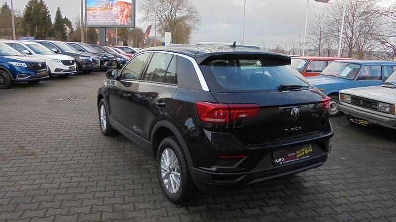 Gebraucht VW T-Roc Basis 110 PS (80 kW) 2021 Schwarz SUV